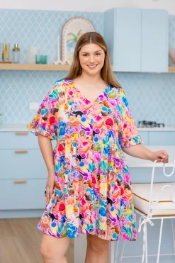 Proud Poppy Clothing Divine Dress in Aussie Lilac by Kasey Rainbow Clearance