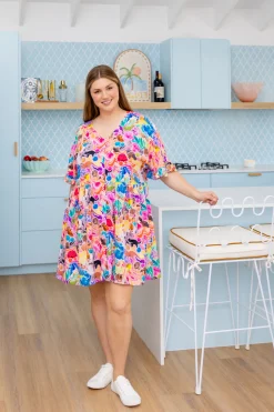 Proud Poppy Clothing Divine Dress in Aussie Lilac by Kasey Rainbow Clearance
