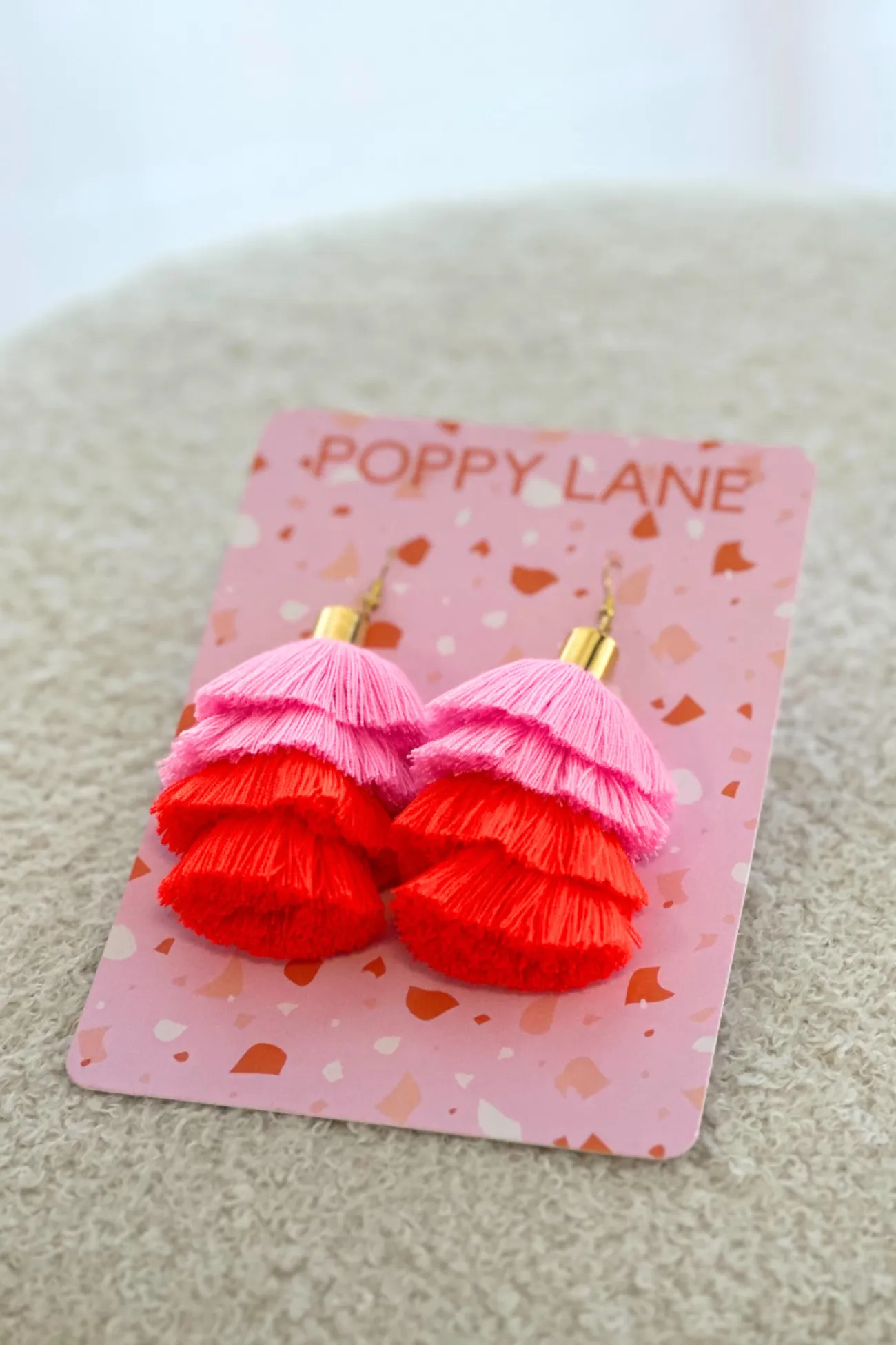 Proud Poppy Clothing Elly Drop Earrings in Valentine Best