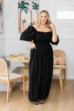 Proud Poppy Clothing Emily Jumpsuit in Black Online