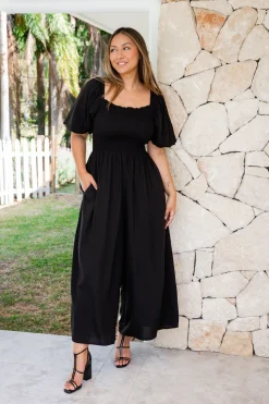 Proud Poppy Clothing Emily Jumpsuit in Black Online