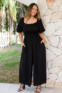 Proud Poppy Clothing Emily Jumpsuit in Black Online