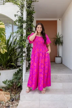 Proud Poppy Clothing Emily Jumpsuit in Summer Floral by Kasey Rainbow Outlet