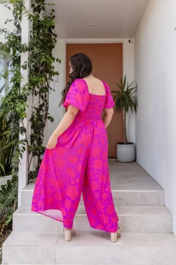 Proud Poppy Clothing Emily Jumpsuit in Summer Floral by Kasey Rainbow Outlet
