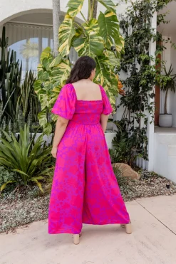 Proud Poppy Clothing Emily Jumpsuit in Summer Floral by Kasey Rainbow Outlet