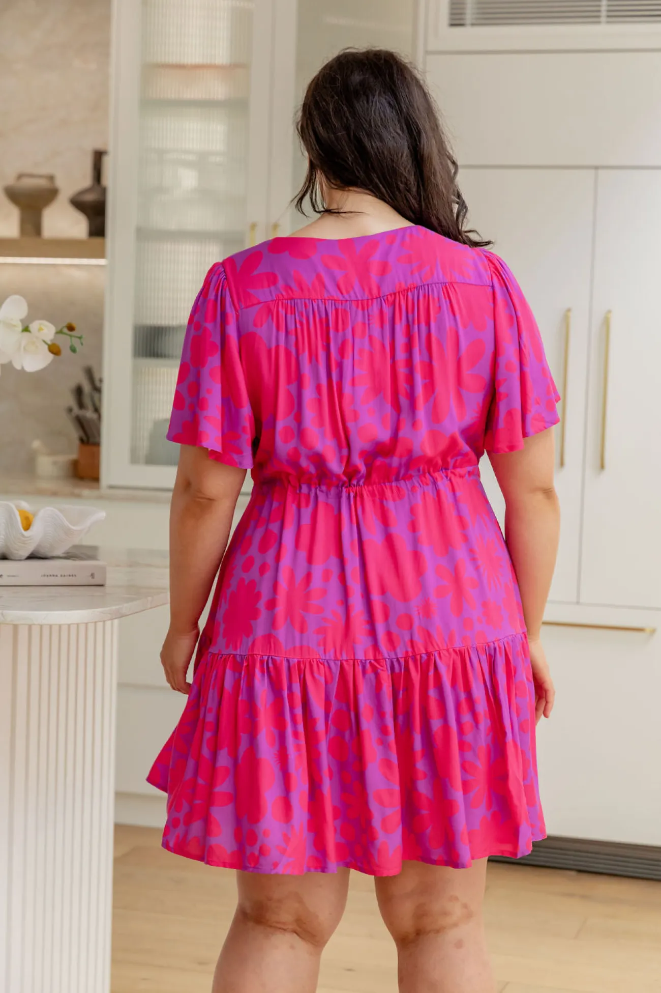Proud Poppy Clothing Esmae Dress in Summer Floral by Kasey Rainbow Hot