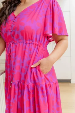 Proud Poppy Clothing Esmae Dress in Summer Floral by Kasey Rainbow Hot