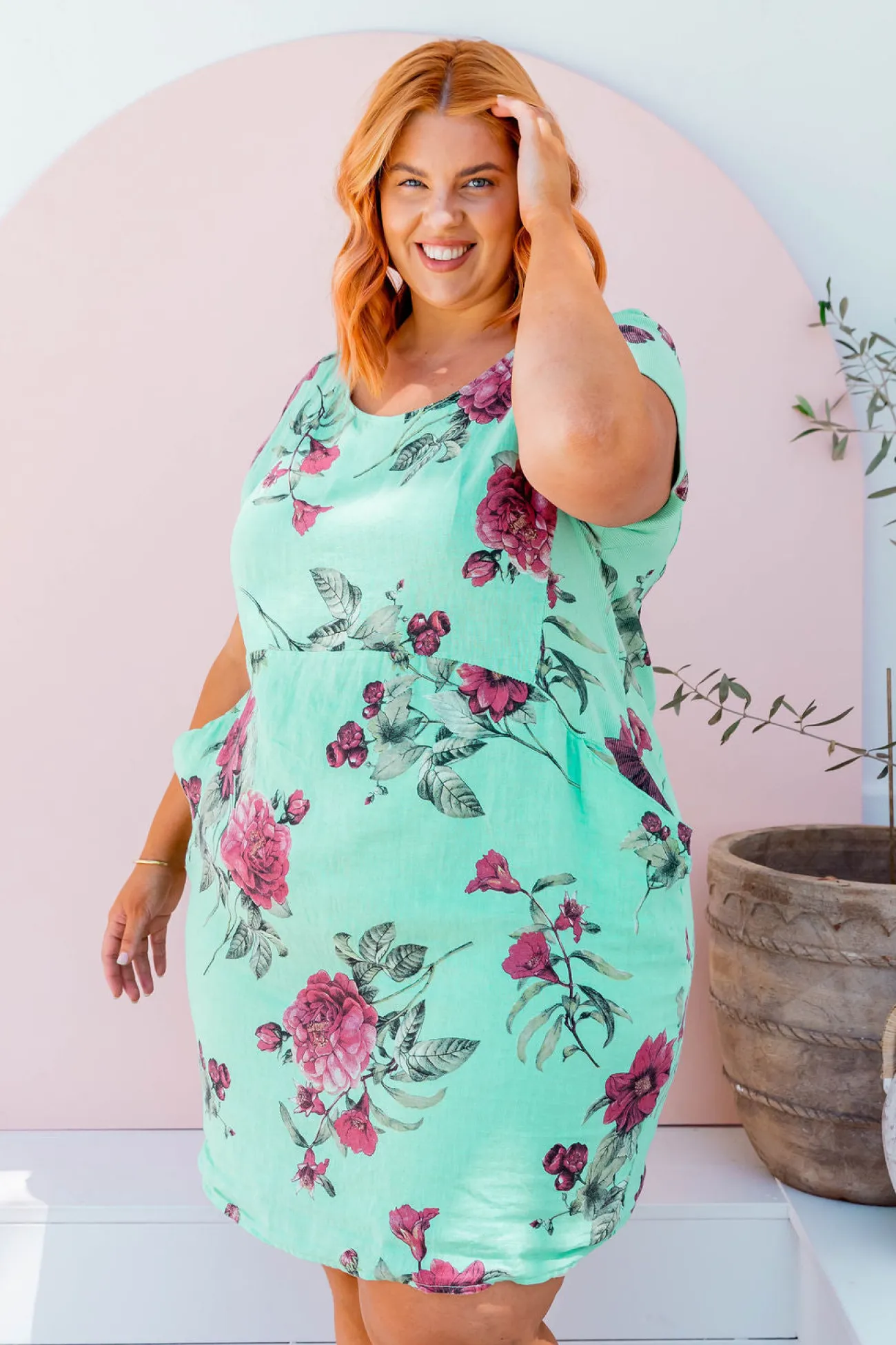 Proud Poppy Clothing Eve Dress in Aqua Online
