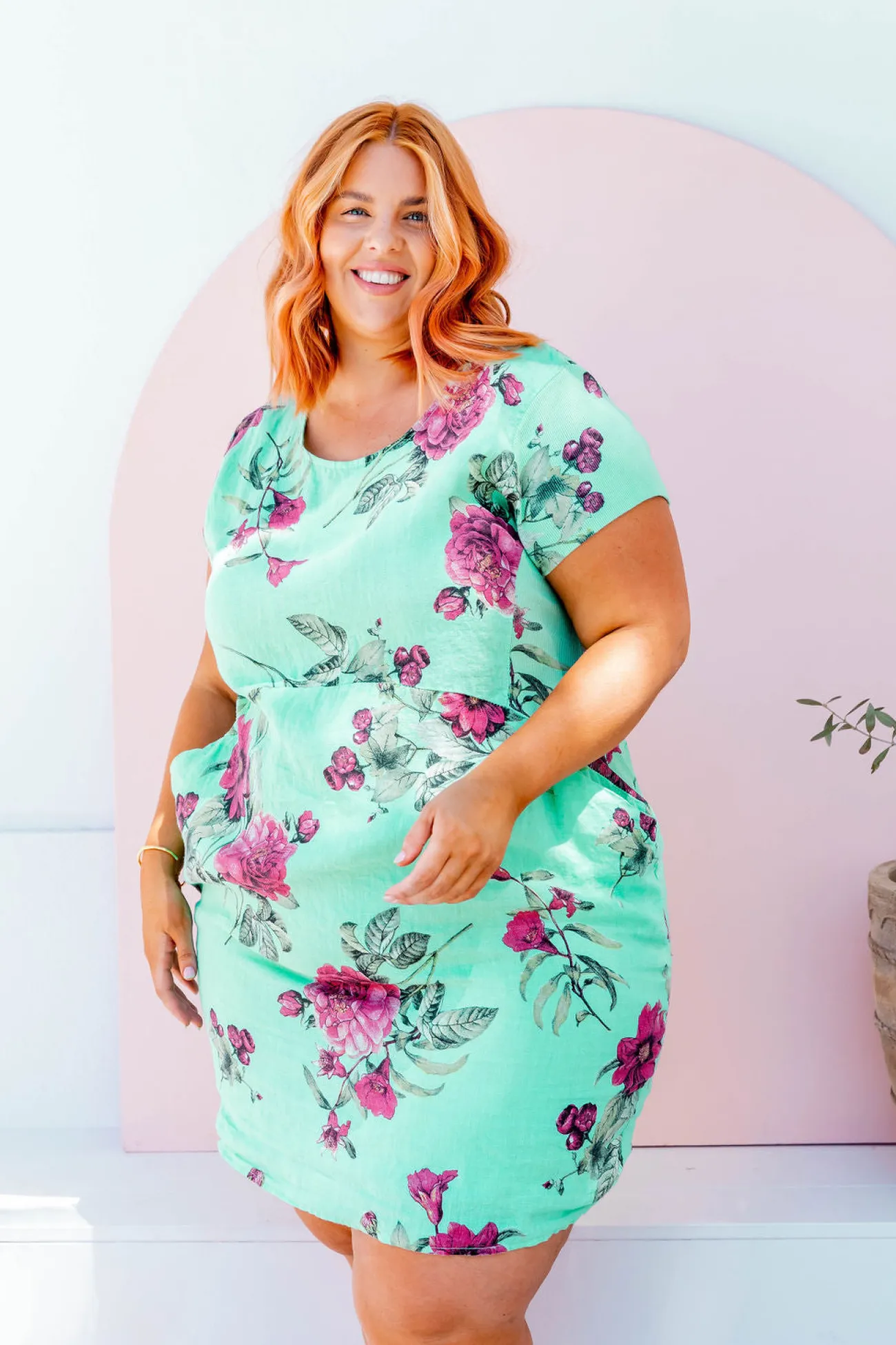 Proud Poppy Clothing Eve Dress in Aqua Online