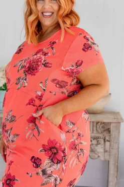 Proud Poppy Clothing Eve Dress in Hibiscus Fashion