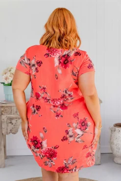 Proud Poppy Clothing Eve Dress in Hibiscus Fashion