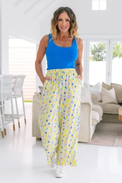 Proud Poppy Clothing Gina Pants in Diced Fashion