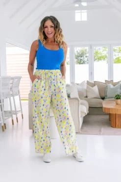 Proud Poppy Clothing Gina Pants in Diced Fashion
