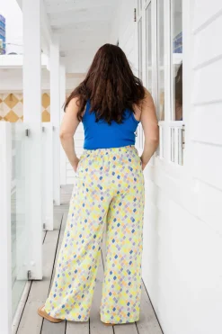 Proud Poppy Clothing Gina Pants in Diced Fashion