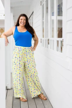 Proud Poppy Clothing Gina Pants in Diced Fashion