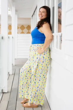 Proud Poppy Clothing Gina Pants in Diced Fashion