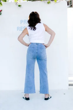 Proud Poppy Clothing Hannah Bootleg Flare Denim Jeans Online