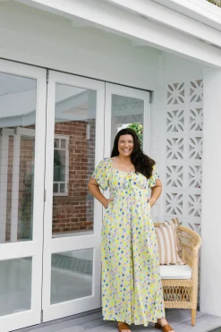 Proud Poppy Clothing Hazel Jumpsuit in Diced Hot