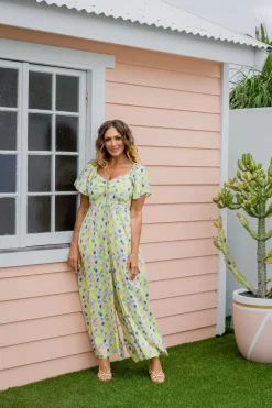 Proud Poppy Clothing Hazel Jumpsuit in Diced Hot