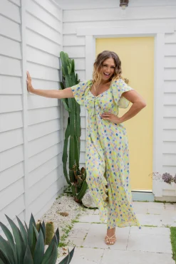 Proud Poppy Clothing Hazel Jumpsuit in Diced Hot