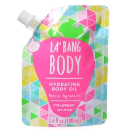 Proud Poppy Clothing Hydrating Body Oil Strawberry Scented by La'Bang Body Online