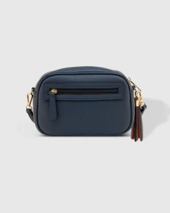 Proud Poppy Clothing Jacinta Eddie Crossbody Bag in Steel Blue by Louenhide SteelBluebyLouenhide Clearance