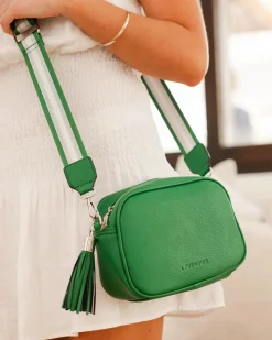 Proud Poppy Clothing Jacinta Metallic Crossbody Bag in Green by Louenhide GreenbyLouenhide Online