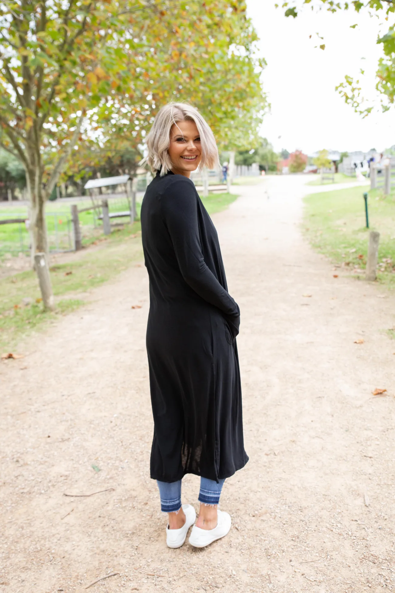 Proud Poppy Clothing Jane Cardigan in Black New