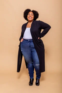 Proud Poppy Clothing Jane Cardigan in Black New