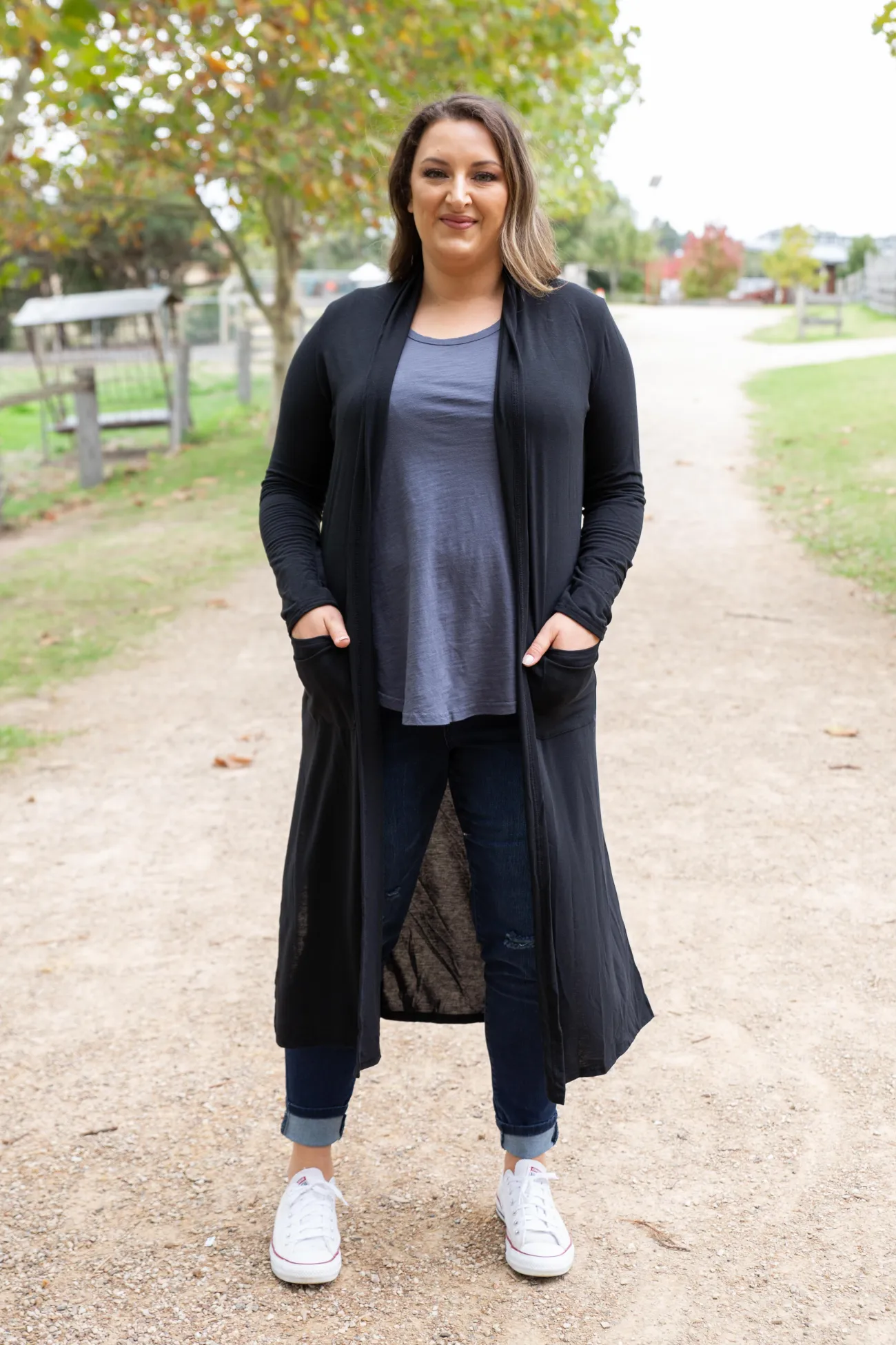 Proud Poppy Clothing Jane Cardigan in Black New