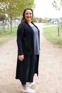 Proud Poppy Clothing Jane Cardigan in Black New