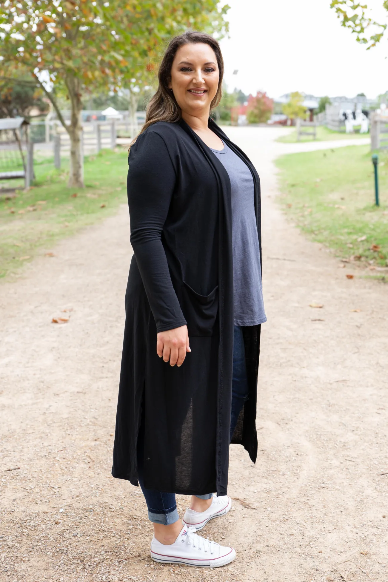 Proud Poppy Clothing Jane Cardigan in Black New