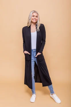 Proud Poppy Clothing Jane Cardigan in Black New