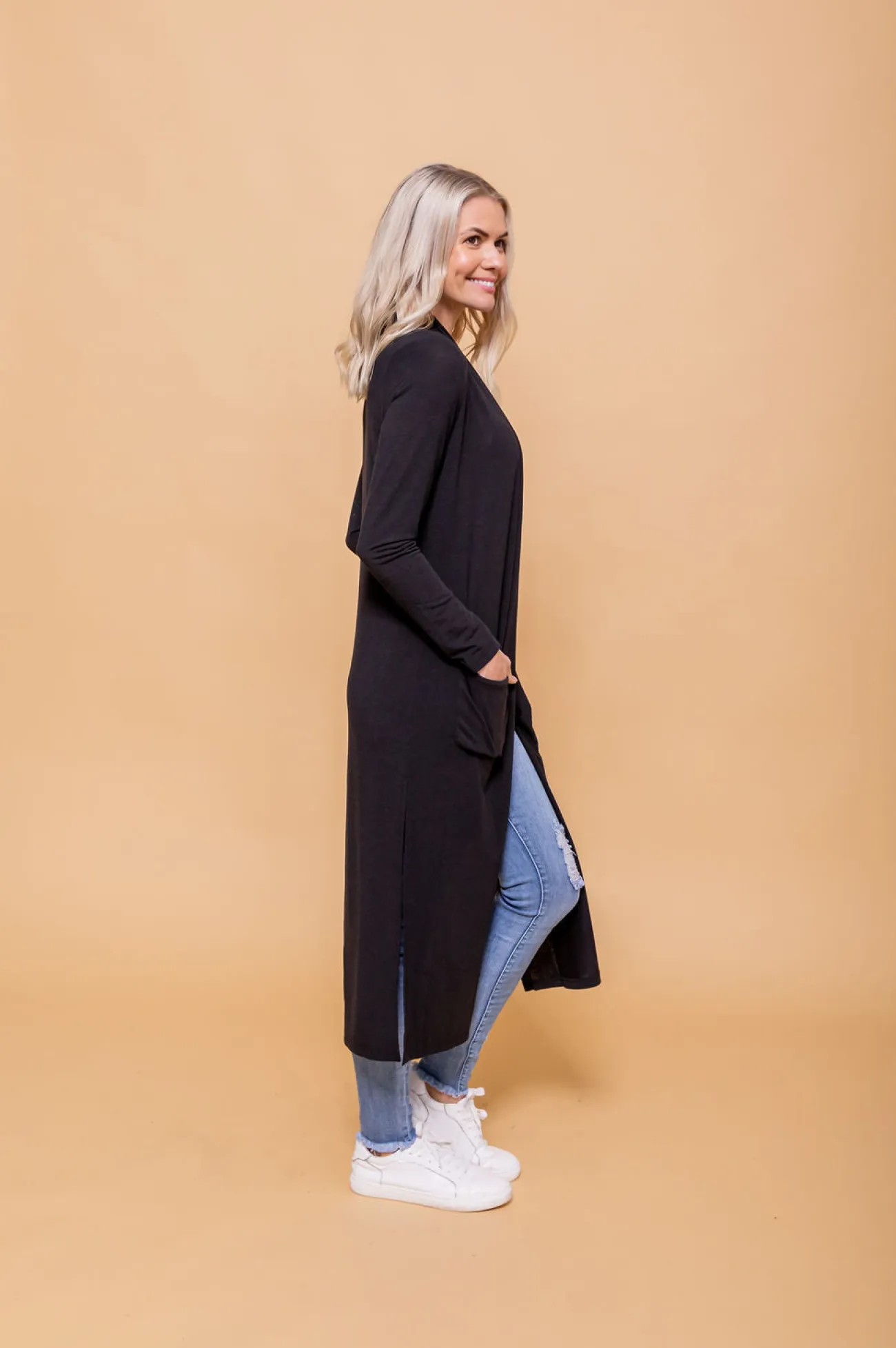 Proud Poppy Clothing Jane Cardigan in Black New