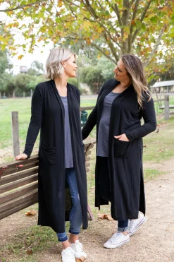 Proud Poppy Clothing Jane Cardigan in Black New