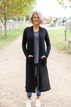Proud Poppy Clothing Jane Cardigan in Black New