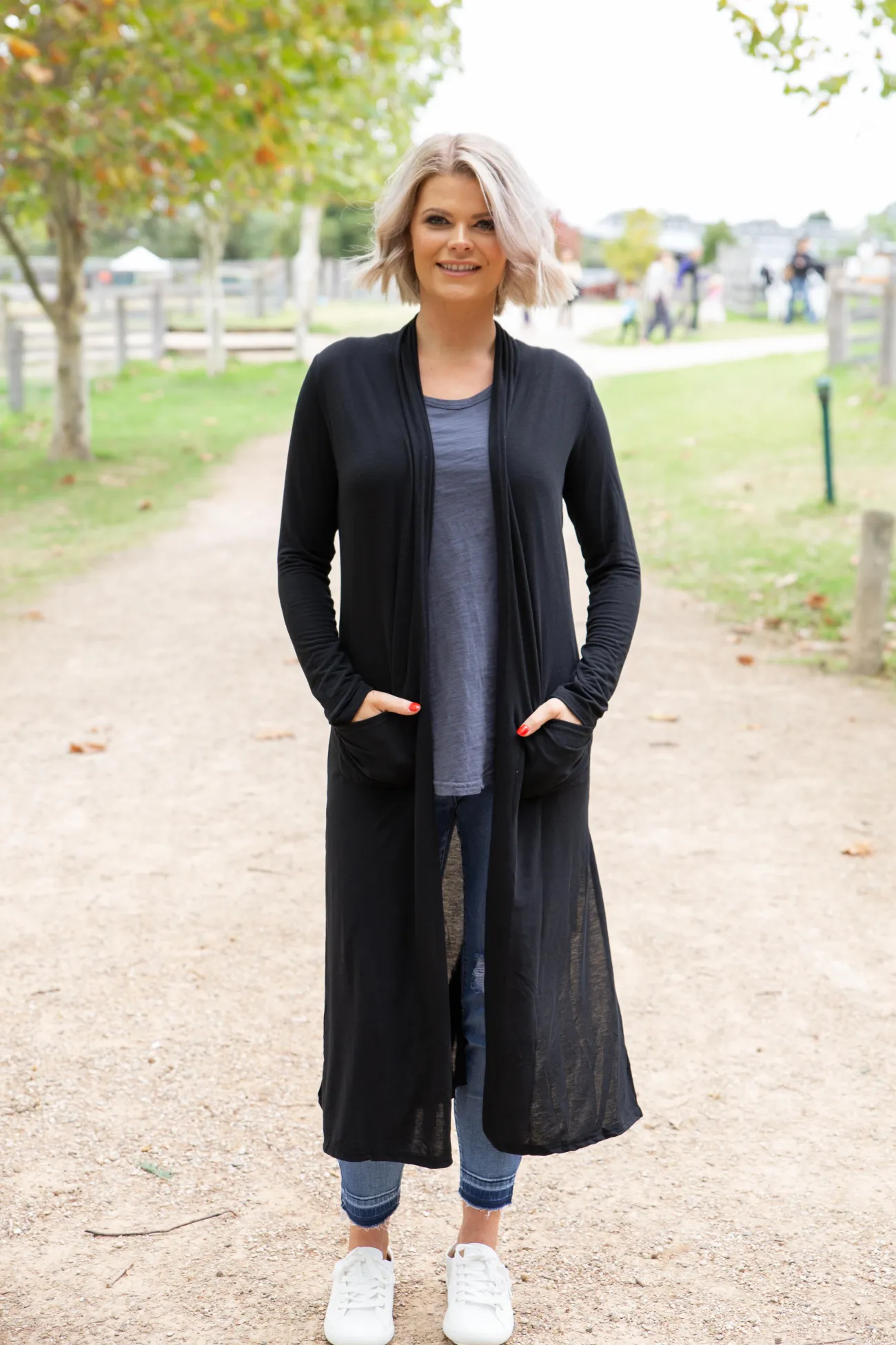 Proud Poppy Clothing Jane Cardigan in Black New