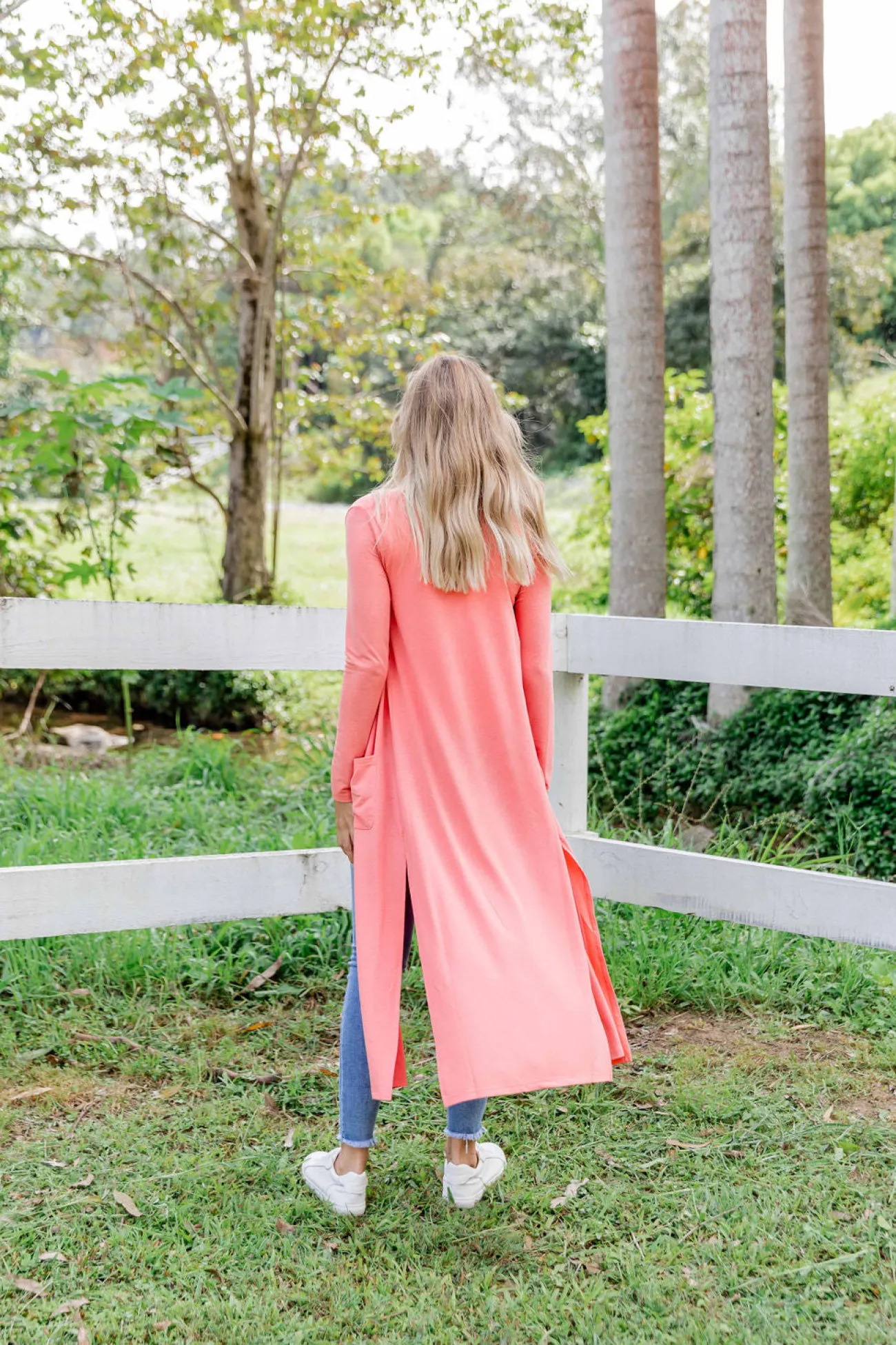 Proud Poppy Clothing Jane Cardigan in Coral New