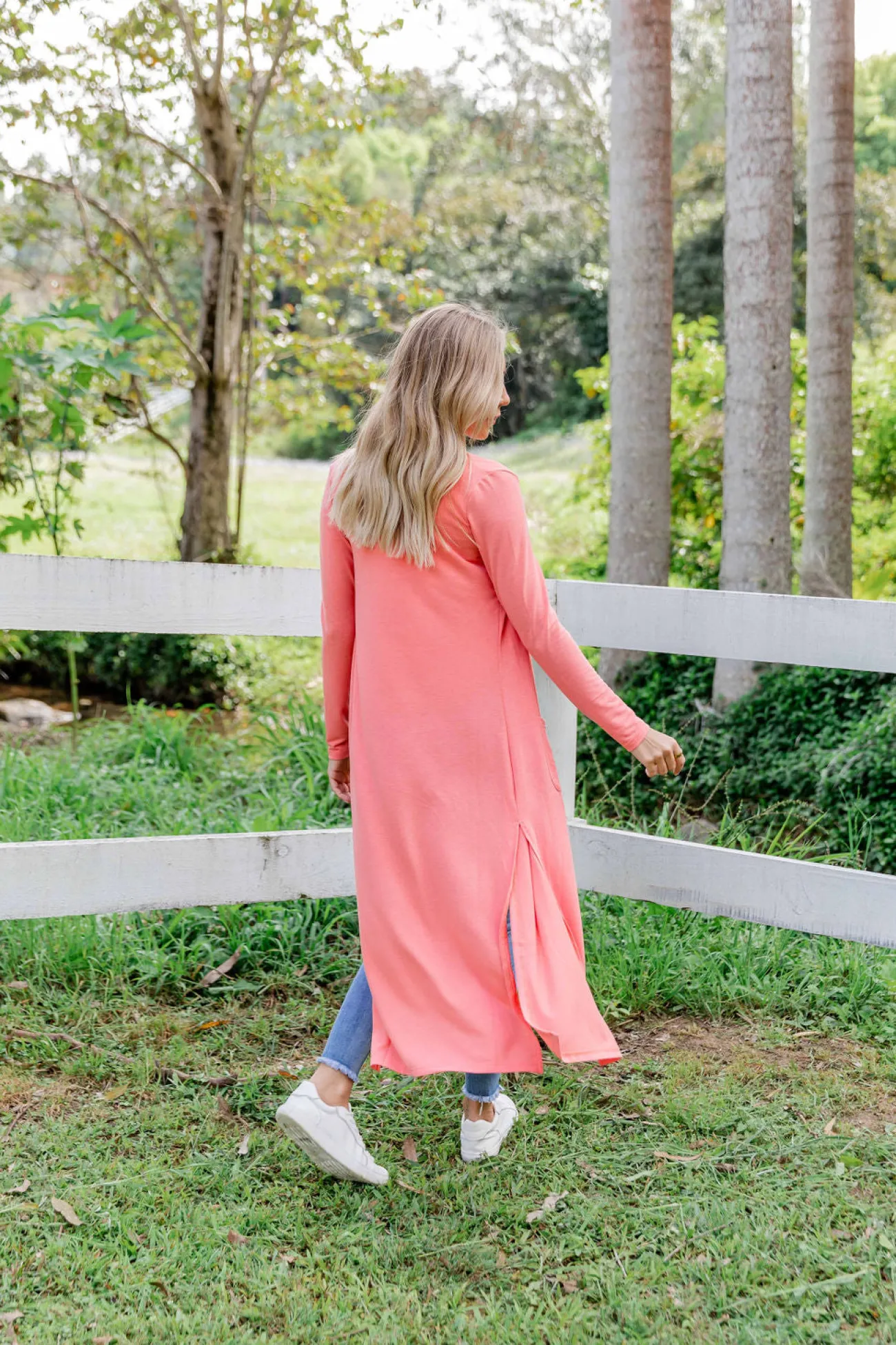 Proud Poppy Clothing Jane Cardigan in Coral New