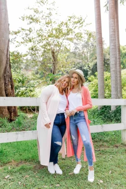 Proud Poppy Clothing Jane Cardigan in Coral New