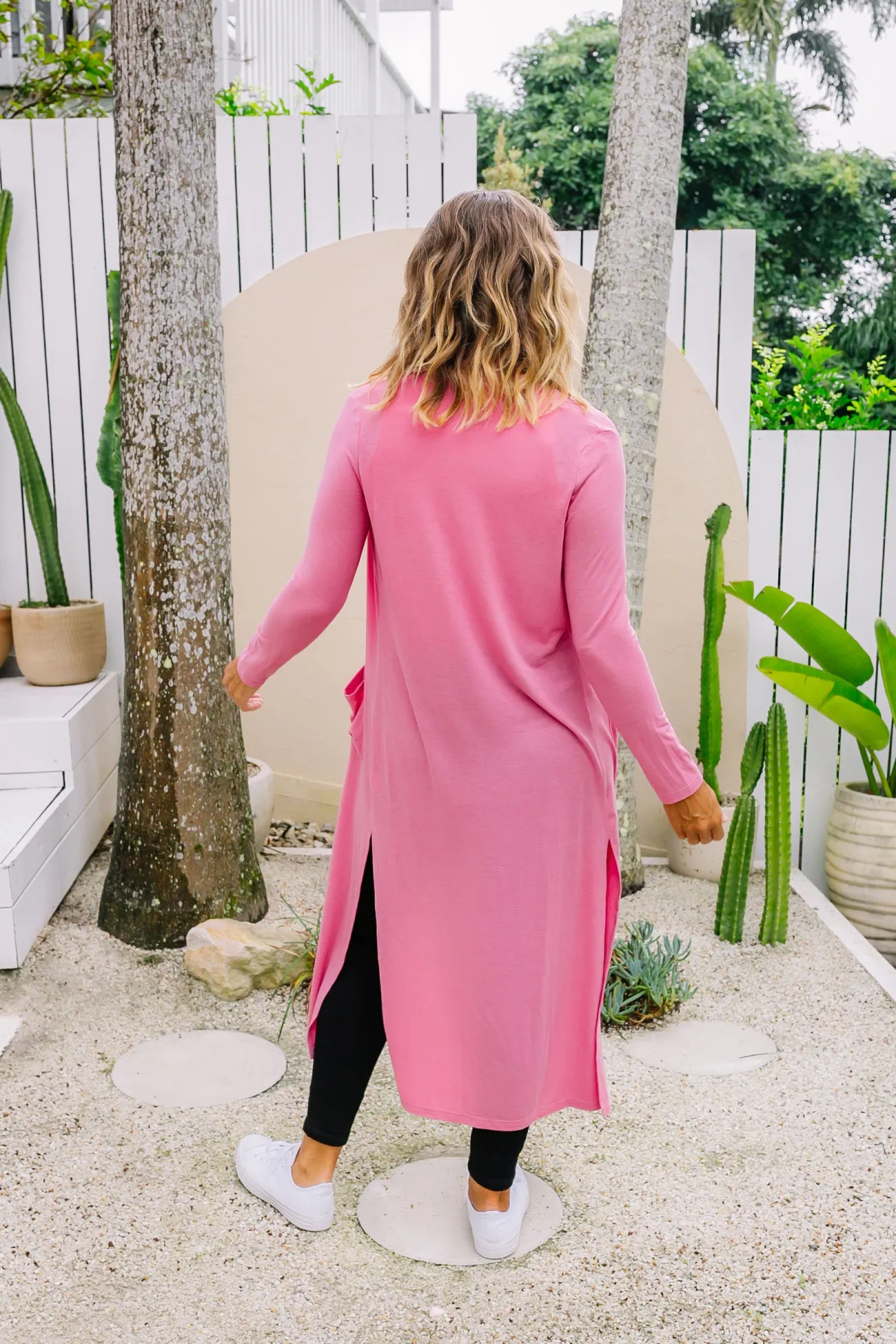 Proud Poppy Clothing Jane Cardigan in Dark Pink DarkPink Clearance