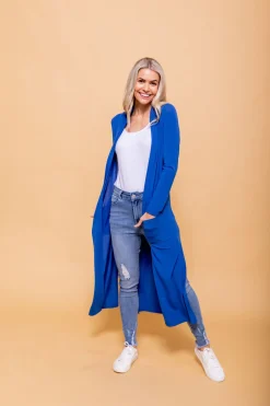 Proud Poppy Clothing Jane Cardigan in Electric Blue ElectricBlue New
