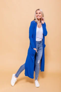Proud Poppy Clothing Jane Cardigan in Electric Blue ElectricBlue New