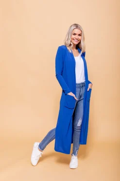 Proud Poppy Clothing Jane Cardigan in Electric Blue ElectricBlue New