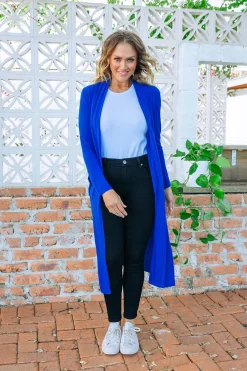 Proud Poppy Clothing Jane Cardigan in Electric Blue ElectricBlue New