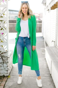 Proud Poppy Clothing Jane Cardigan in Green Online