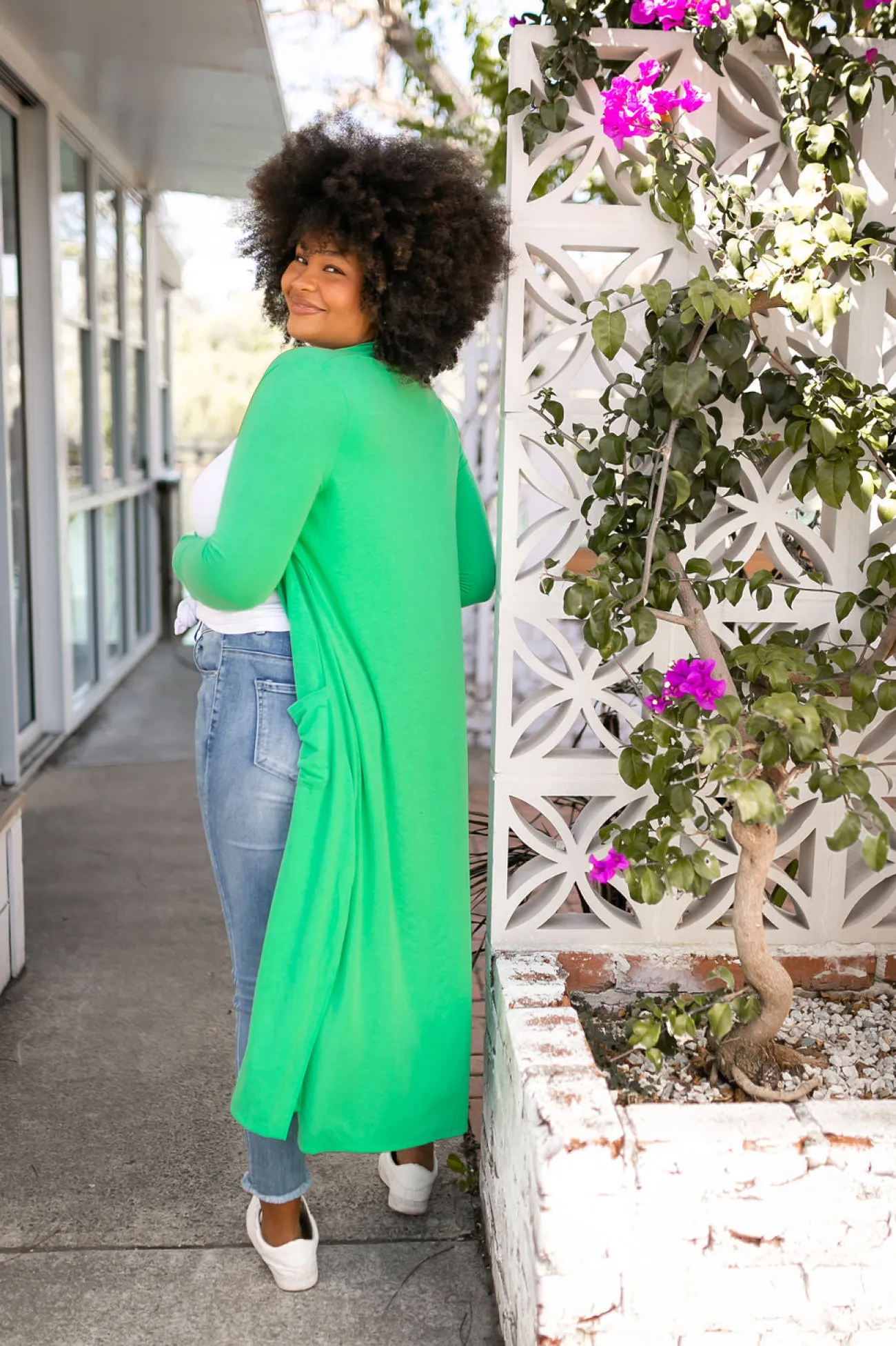 Proud Poppy Clothing Jane Cardigan in Green Online