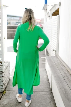 Proud Poppy Clothing Jane Cardigan in Green Online