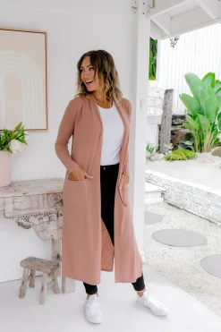 Proud Poppy Clothing Jane Cardigan in Latte Best