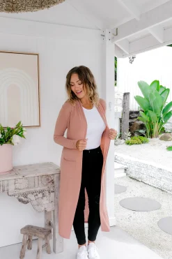 Proud Poppy Clothing Jane Cardigan in Latte Best